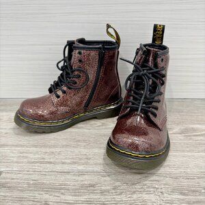 New Dr. Martens 1460 Glitter Toddler Boots size US 9